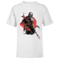 thumbnail image 1 of Star Wars The Mandalorian IG-11 Battle Ready - Short Sleeve T-Shirt for Kids - Customized-White, 1 of 5