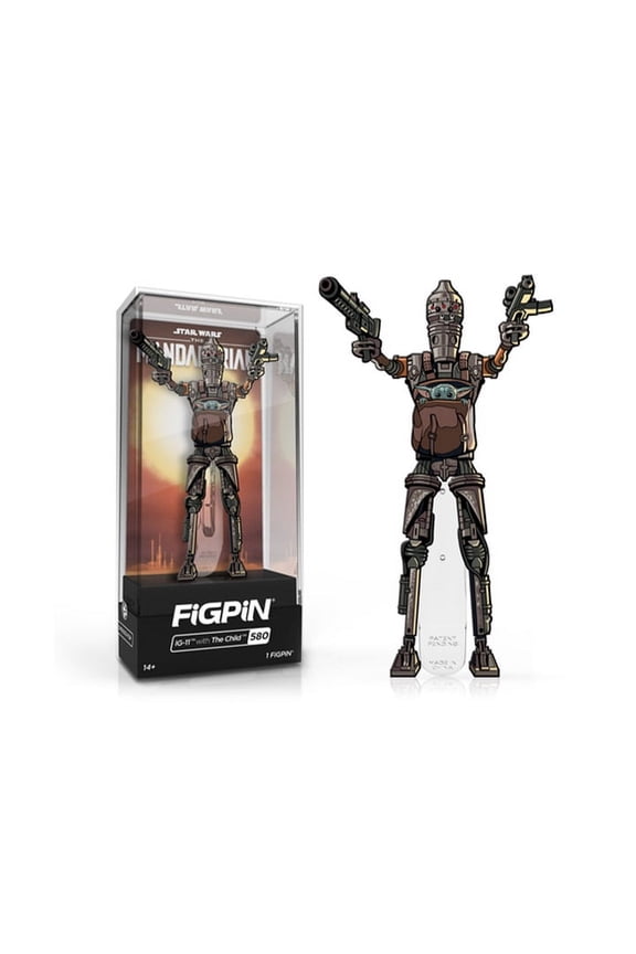 Star Wars: The Mandalorian IG-11 FiGPiN 3-Inch Enamel Pin