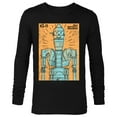 thumbnail image 1 of Star Wars The Mandalorian IG-11 Self Destruct Sequence - Long Sleeve T-Shirt for Men - Customized-Black, 1 of 5