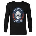 thumbnail image 1 of Star Wars The Mandalorian IG-11 Stylized - Long Sleeve T-Shirt for Men - Customized-Black, 1 of 5