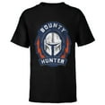 thumbnail image 1 of Star Wars The Mandalorian IG-11 Stylized - Short Sleeve T-Shirt for Kids - Customized-Black, 1 of 5