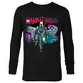 thumbnail image 1 of Star Wars The Mandalorian IG-88 Neon Poster - Long Sleeve T-Shirt for Men - Customized-Black, 1 of 5