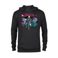thumbnail image 1 of Star Wars The Mandalorian IG-88 Neon Poster - Pullover Hoodie for Adults - Customized-Black, 1 of 5