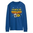 thumbnail image 1 of Star Wars - The Mandalorian Im With Mando - Men's Long Sleeve Graphic T-Shirt, 1 of 4