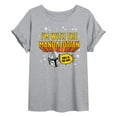 thumbnail image 1 of Star Wars - The Mandalorian Im With Mando  - Womens Oversized Graphic T-Shirt, 1 of 4
