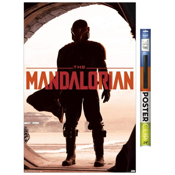 Star Wars: The Mandalorian - Key Art Wall Poster, 22.375" x 34"