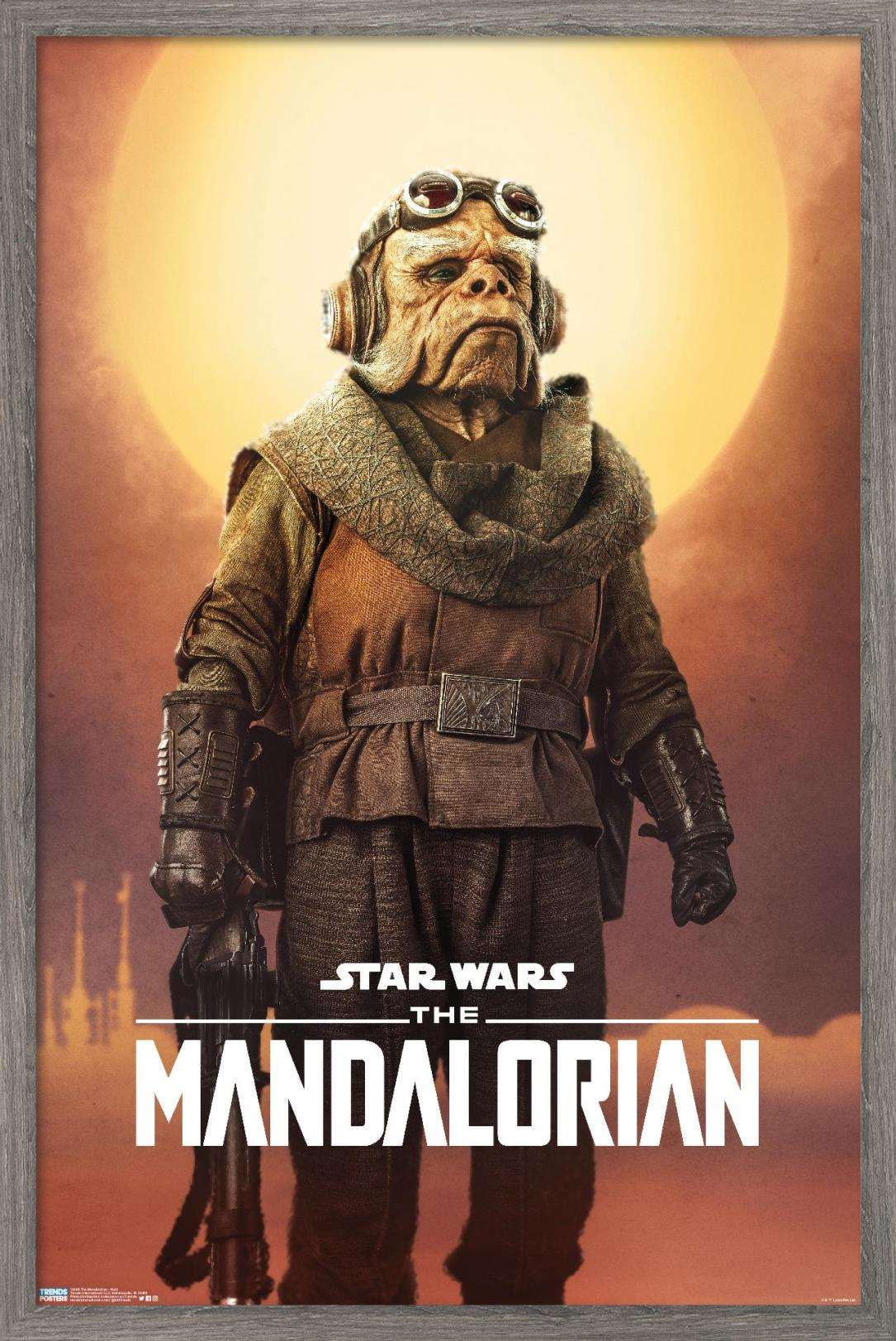 Star Wars: The Mandalorian - KuIIl Wall Poster, 22.375" x 34", Framed