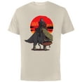 thumbnail image 1 of Star Wars The Mandalorian Kuiil Blurrg I Have Spoken - Short Sleeve Cotton T-Shirt for Adults - Customized-Natural, 1 of 5