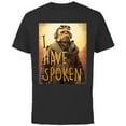 thumbnail image 1 of Star Wars The Mandalorian Kuiil I Have Spoken - Short Sleeve Cotton T-Shirt for Adults - Customized-Black, 1 of 5