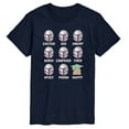 thumbnail image 1 of Star Wars - The Mandalorian Moods - Men's Short Sleeve Graphic T-Shirt, 1 of 5