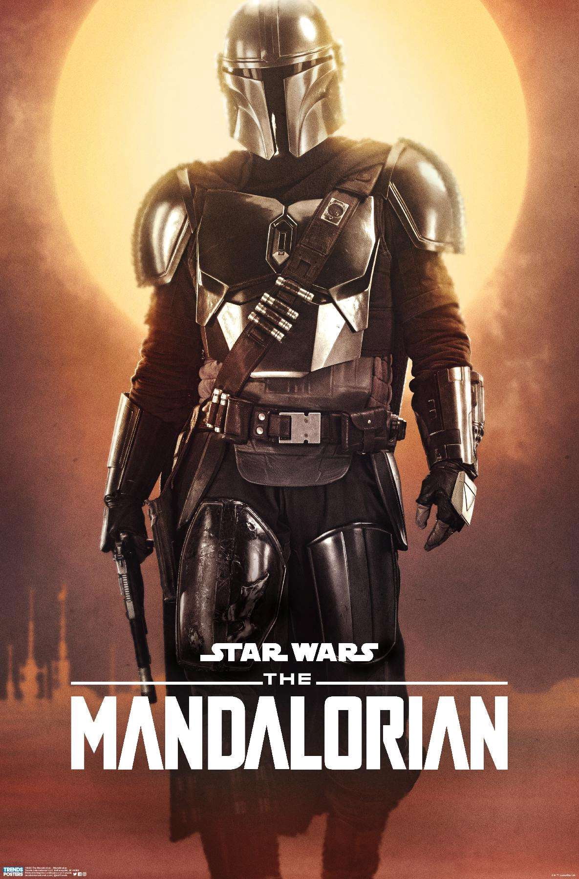 Star Wars: The Mandalorian - Mandalorian Poster 22.37" x 34.00" Poster, by Trends International