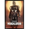 thumbnail image 1 of Star Wars: The Mandalorian - Mandalorian Wall Poster, 14.725" x 22.375", Framed, 1 of 3