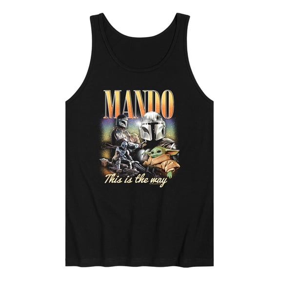 Star Wars - The Mandalorian Mando Bootleg - Men's Sleeveless Graphic Tank