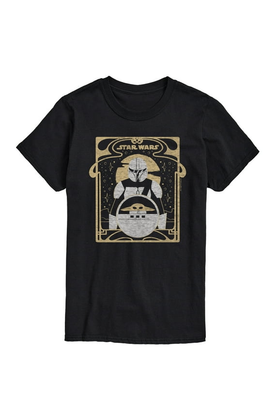 - The Mandalorian Mando Celestial - Men's Short Sleeve Graphic T-Shirt