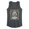 thumbnail image 1 of Star Wars - The Mandalorian Mando Celestial - Wo Men's Racerback Graphic Tank Top, 1 of 4