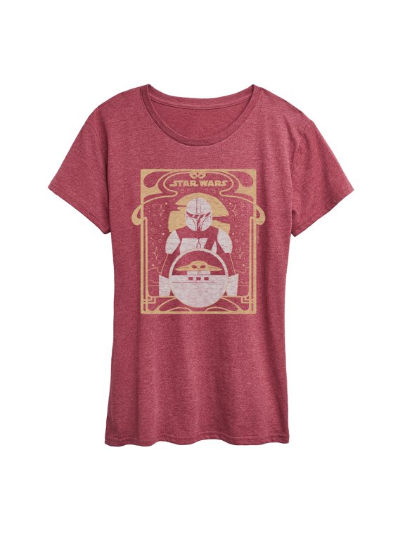 - The Mandalorian Mando Celestial Women's Short Sleeve Graphic T-Shirt