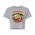 thumbnail image 1 of Star Wars - The Mandalorian Mando Collegiate  - Juniors Cropped Short Sleeve Graphic T-Shirt, 1 of 5