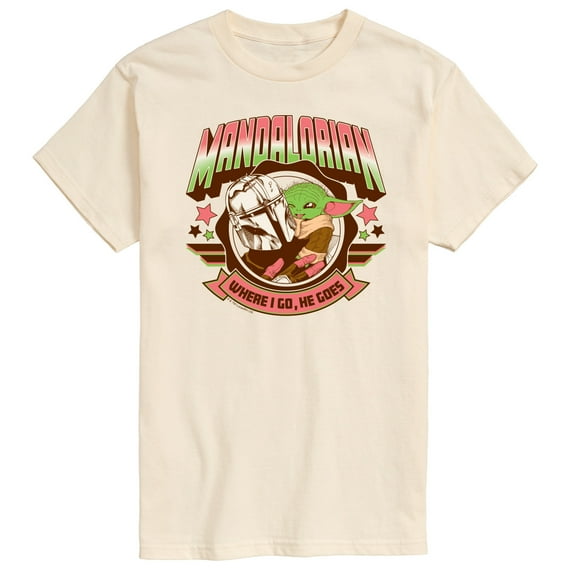 Star Wars - The Mandalorian Mando Collegiate - Men's Short Sleeve Graphic T-Shirt