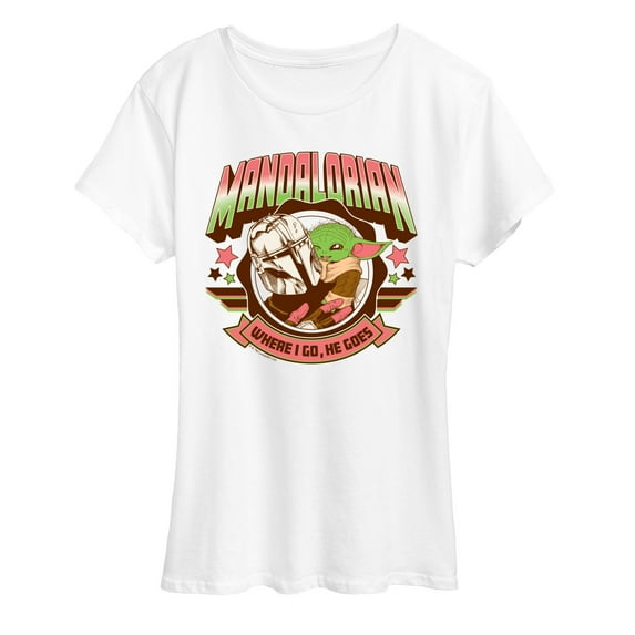 Star Wars - The Mandalorian Mando Collegiate - Wo Men's Short Sleeve Graphic T-Shirt
