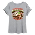 thumbnail image 1 of Star Wars - The Mandalorian Mando Collegiate  - Womens Oversized Graphic T-Shirt, 1 of 5