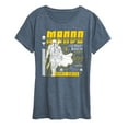 thumbnail image 1 of Star Wars - The Mandalorian Mando Dark Digital  - Wo Men's Short Sleeve Graphic T-Shirt, 1 of 5