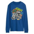 thumbnail image 1 of Star Wars - The Mandalorian Mando Grogu Stickers - Men's Long Sleeve Graphic T-Shirt, 1 of 5