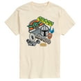 thumbnail image 1 of Star Wars - The Mandalorian Mando Grogu Stickers - Men's Short Sleeve Graphic T-Shirt, 1 of 4