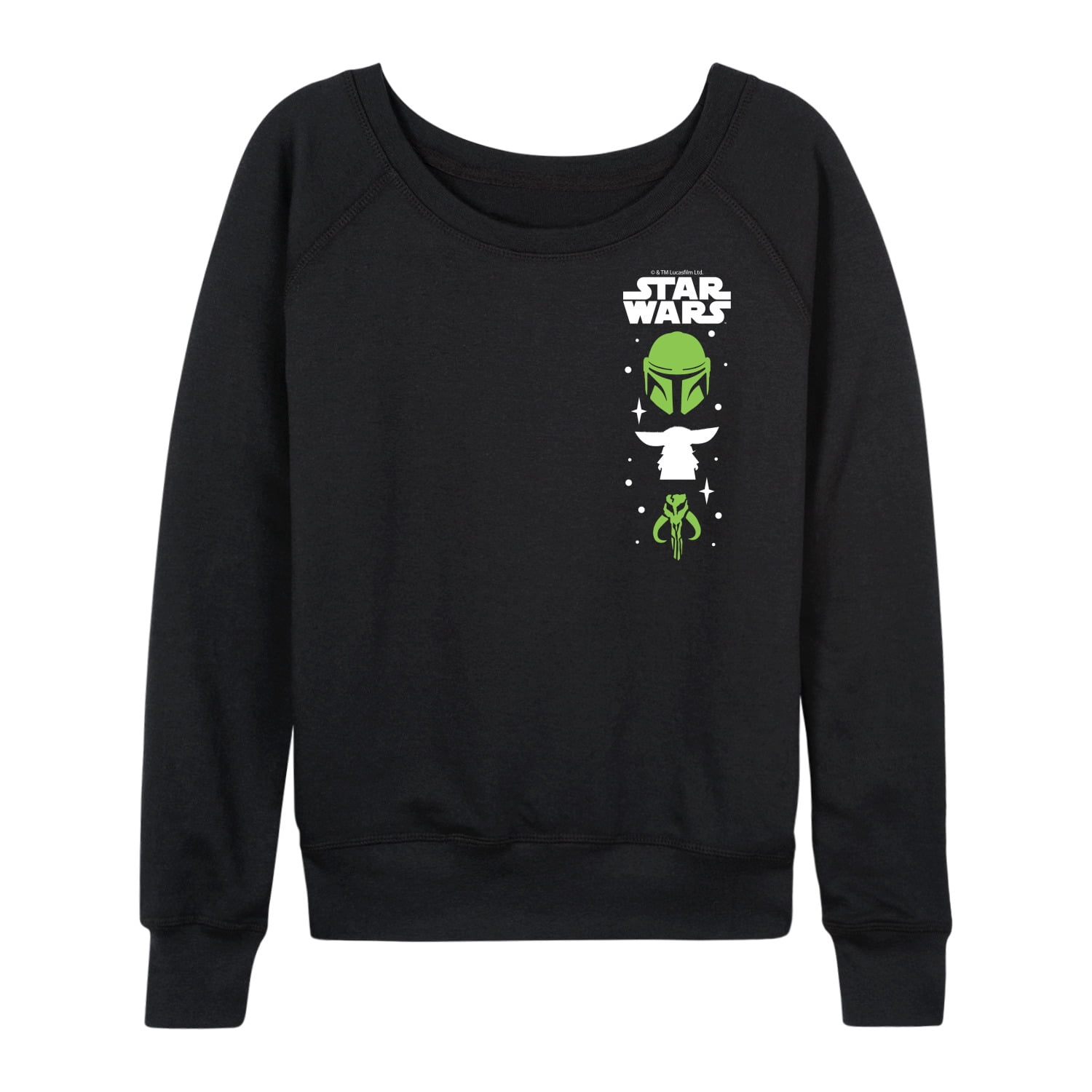 Star Wars - The Mandalorian Mando Icons - Wo Men's French Terry Long ...