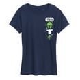 thumbnail image 1 of Star Wars - The Mandalorian Mando Icons  - Wo Men's Short Sleeve Graphic T-Shirt, 1 of 4