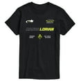 thumbnail image 1 of Star Wars - The Mandalorian Mando Jersey  - Men's Short Sleeve Graphic T-Shirt, 1 of 4