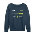 thumbnail image 1 of Star Wars - The Mandalorian Mando Jersey  - Wo Men's French Terry Long Sleeve Pullover, 1 of 4