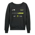 thumbnail image 1 of Star Wars - The Mandalorian Mando Jersey  - Wo Men's French Terry Long Sleeve Pullover, 1 of 4