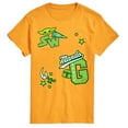 thumbnail image 1 of The Mandalorian - Letterman Patches - Men's Short Sleeve Graphic T-Shirt, 1 of 3