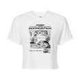 thumbnail image 1 of Star Wars - The Mandalorian Mando Manga  - Juniors Cropped Short Sleeve Graphic T-Shirt, 1 of 5