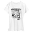 thumbnail image 1 of Star Wars - The Mandalorian Mando Manga  - Wo Men's Short Sleeve Graphic T-Shirt, 1 of 4