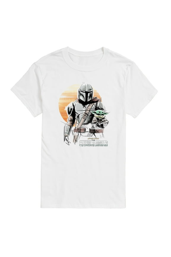 - The Mandalorian Mando Marker Concept  - Men's Short Sleeve Graphic T-Shirt