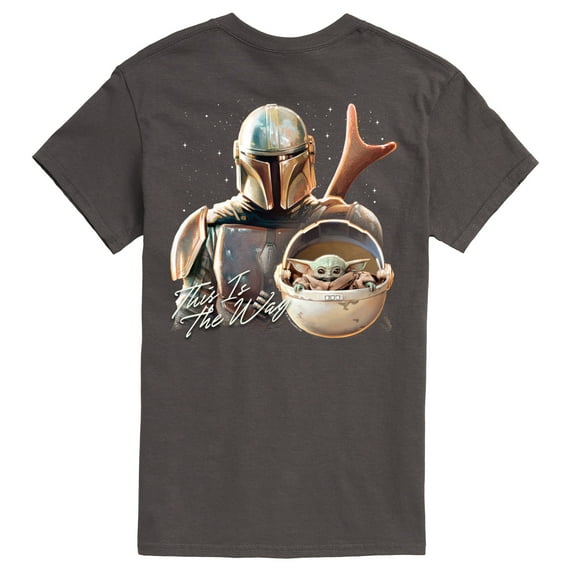 Star Wars - The Mandalorian Mando Portrait - Men's Short Sleeve Graphic T-Shirt