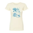 thumbnail image 1 of Star Wars - The Mandalorian Mando Sketchy  - Juniors Fitted Short Sleeve Graphic T-Shirt, 1 of 5