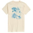 thumbnail image 1 of Star Wars - The Mandalorian Mando Sketchy - Men's Short Sleeve Graphic T-Shirt, 1 of 5