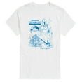 thumbnail image 1 of Star Wars - The Mandalorian Mando Sketchy - Men's Short Sleeve Graphic T-Shirt, 1 of 5