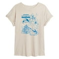 thumbnail image 1 of Star Wars - The Mandalorian Mando Sketchy  - Womens Oversized Graphic T-Shirt, 1 of 5
