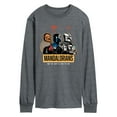 thumbnail image 1 of Star Wars - The Mandalorian Mando Space - Men's Long Sleeve Graphic T-Shirt, 1 of 4