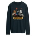 thumbnail image 1 of Star Wars - The Mandalorian Mando Space - Men's Long Sleeve Graphic T-Shirt, 1 of 4