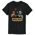 thumbnail image 1 of Star Wars - The Mandalorian Mando Space - Men's Short Sleeve Graphic T-Shirt, 1 of 4