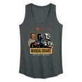 thumbnail image 1 of Star Wars - The Mandalorian Mando Space - Wo Men's Racerback Graphic Tank Top, 1 of 4