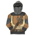 thumbnail image 1 of Star Wars The Mandalorian Mando Sublimated Costume Hoodie (Little Boys & Big Boys), 1 of 5