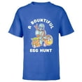 thumbnail image 1 of Star Wars The Mandalorian & Grogu Bountiful Easter Egg Hunt - Short Sleeve T-Shirt for Kids - Customized-Royal, 1 of 5