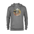 thumbnail image 1 of Star Wars The Mandalorian Mando and Grogu Perfect Duo - Pullover Hoodie for Adults - Customized-Athletic Heather, 1 of 5