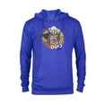 thumbnail image 1 of Star Wars The Mandalorian Mando and Grogu Perfect Duo - Pullover Hoodie for Adults - Customized-Royal, 1 of 5