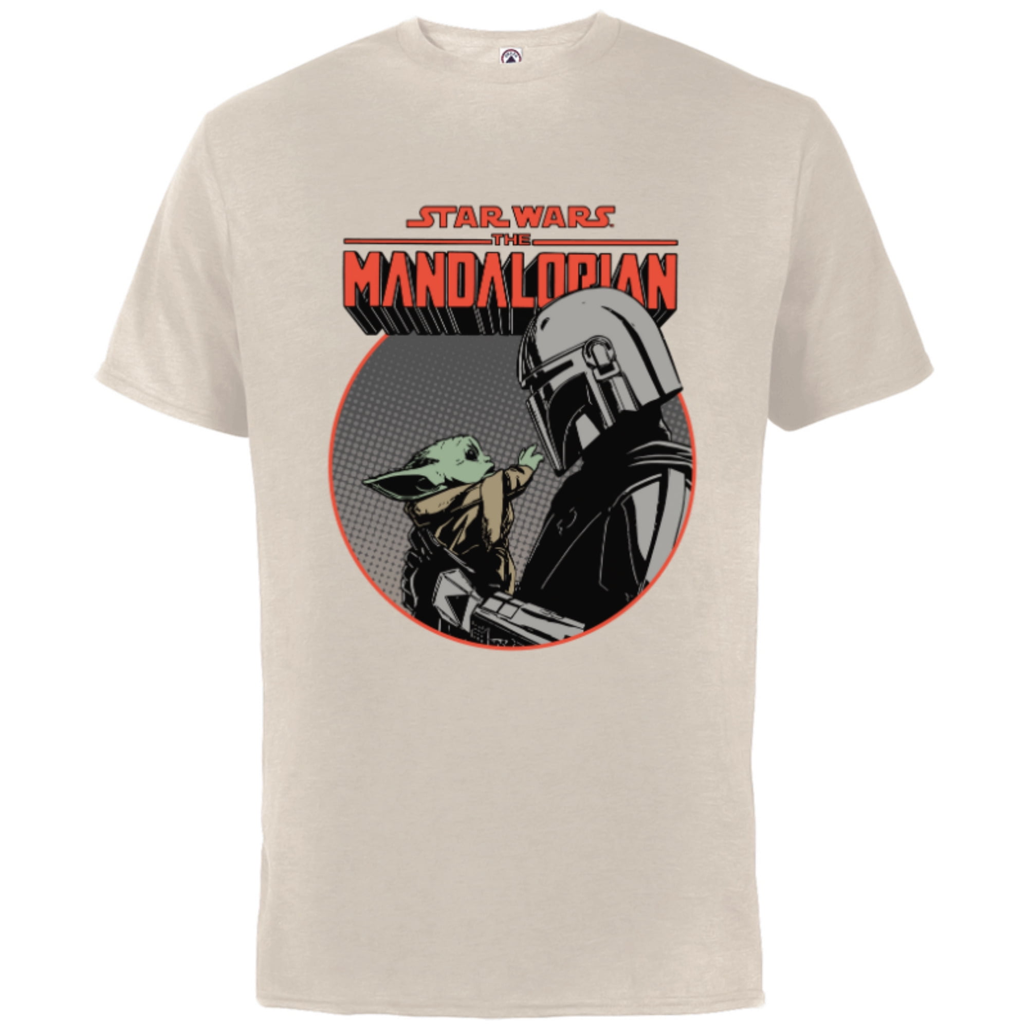 Star Wars The Mandalorian Mando and the Child Retro - Short